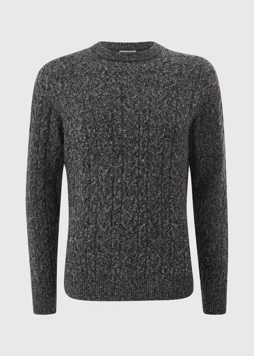 Black Mono Cable Jumper - M Image 3