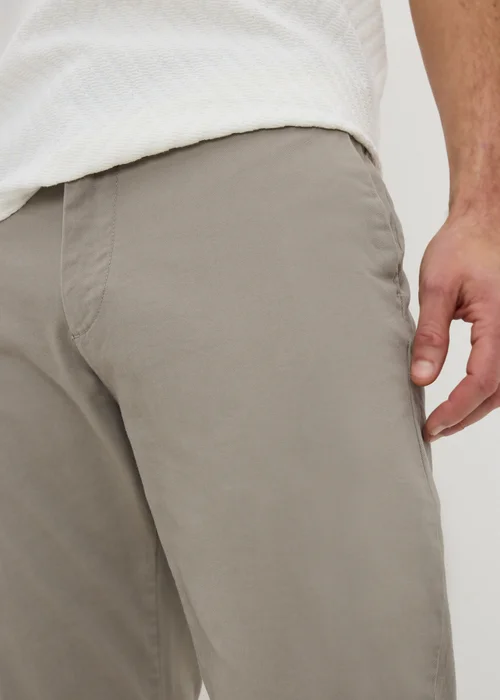 Mushroom Slim Fit Chinos - 30 Waist Regular Image 2