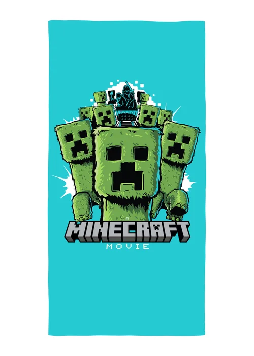 Minecraft Movie Beach Pool Towel - One Size Image 4