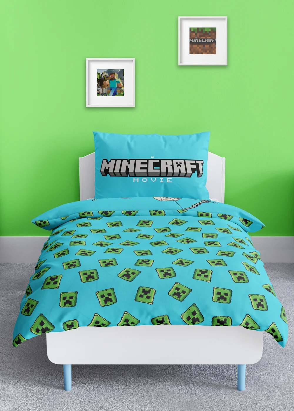 Minecraft Movie Duvet Cover Set - Single Image 2