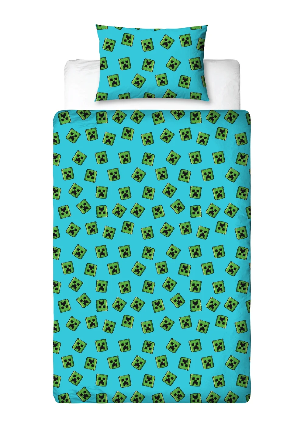 Minecraft Movie Duvet Cover Set - Single Image 4