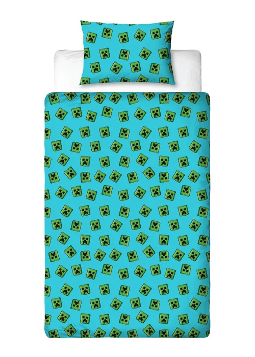 Minecraft Movie Duvet Cover Set - Single Image 4