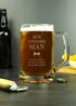 Personalised Memento Company Groomsman Pint Stern Tankard - One Size Image 3