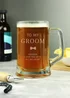 Personalised Memento Company Groom Pint Stern Tankard - One Size Image 3