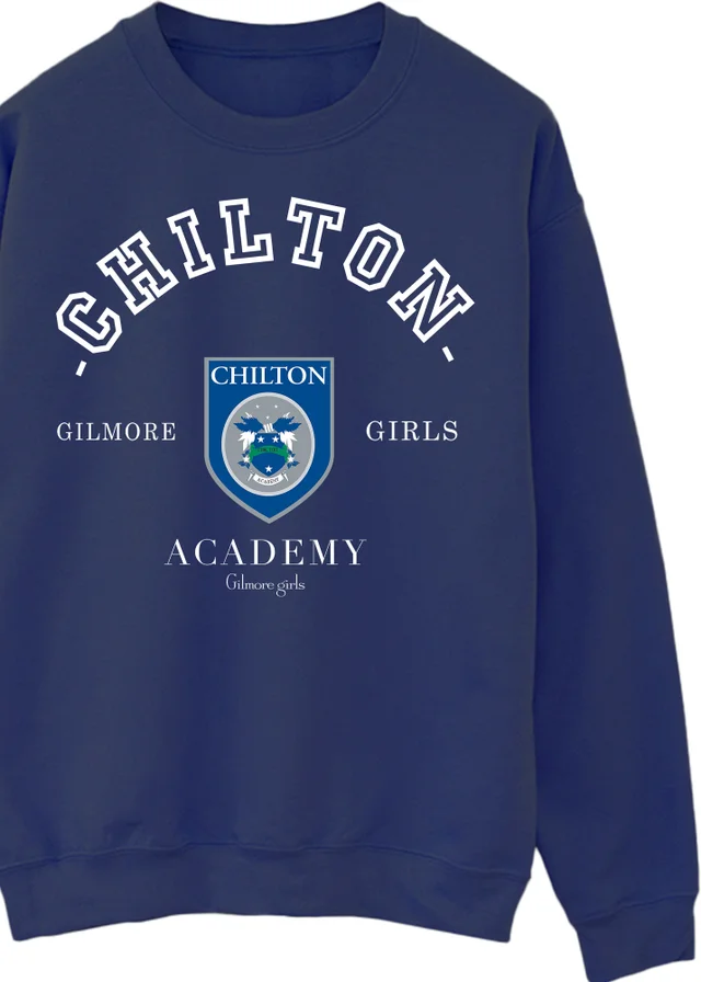 Spiral Galaxy Gilmore Girls Chilton Collegiate Navy Sweatshirt