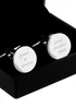 Personalised Memento Company Round Cufflinks - One Size Image 2