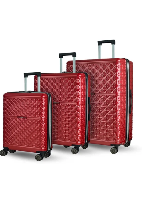 Rock Maya Suitcase Red - Cabin Image 1