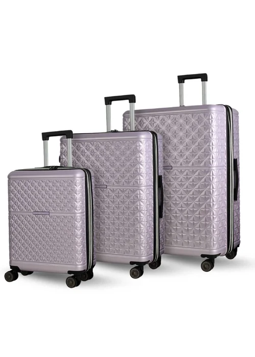 Rock Maya Suitcase Lilac - Cabin Image 1