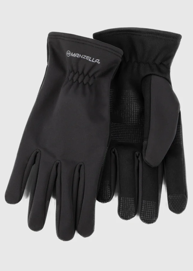 Totes Manzella Black Glove Warm