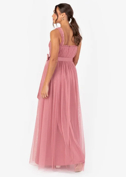 Anaya with Love Recycled Dusty Rose Wrap Strappy Maxi Dress - 6 Image 2