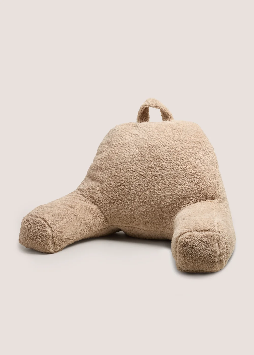 Cushell Teddy Natural Teddy Cuddle Cushion | Matalan