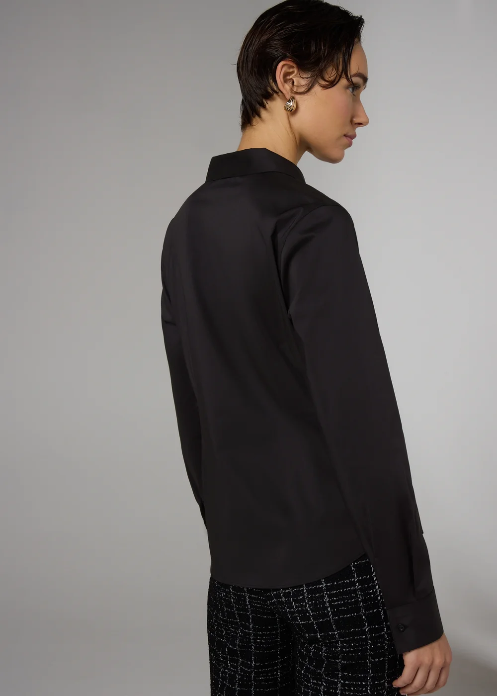 Et Vous Black Shirt - 8 Image 3