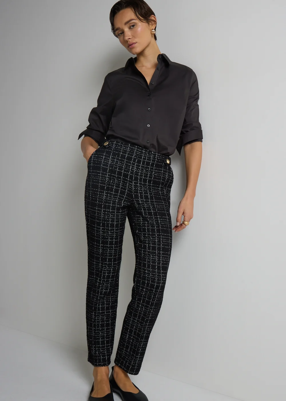 Et Vous Black Shirt - 8 Image 1