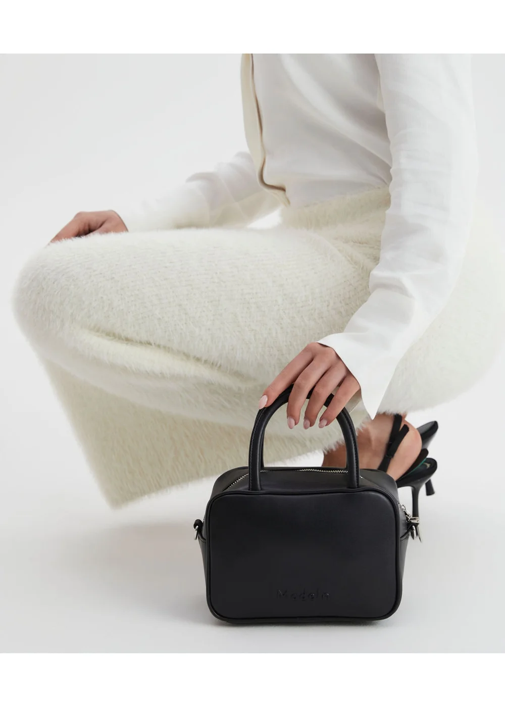 Madein Black Orla Micro Mini Bag - One Size Image 4