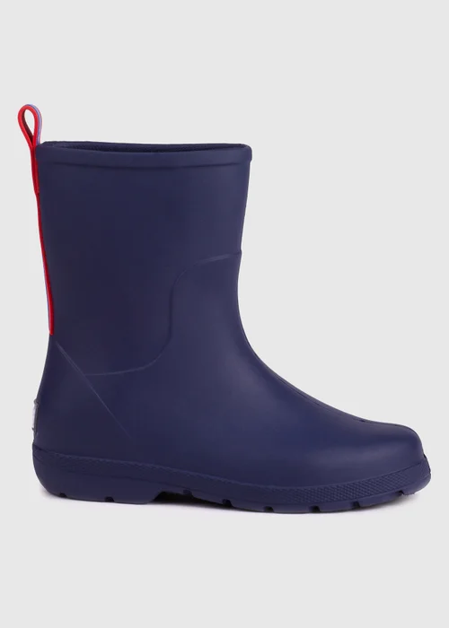 Totes Cirrus Navy Childrens Charley Rain Boot - 3-4 Image 3