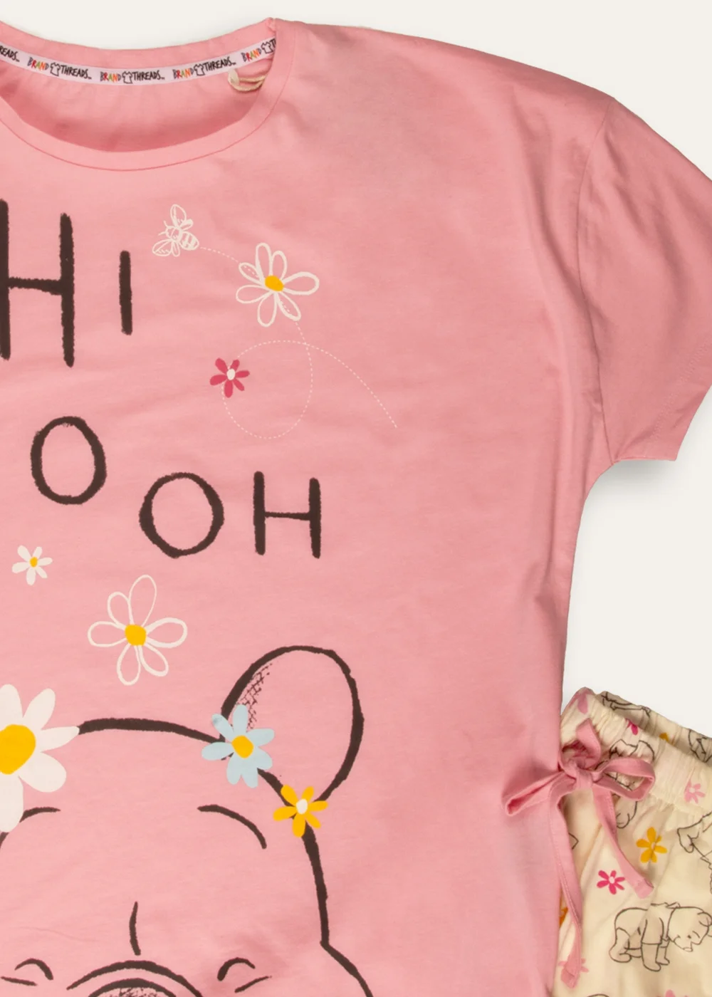Winnie The Pooh Multi Short Pyjama Set - Extra small Image 3