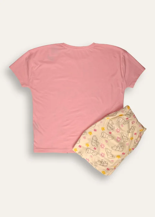 Winnie The Pooh Multi Short Pyjama Set - Extra small Image 2