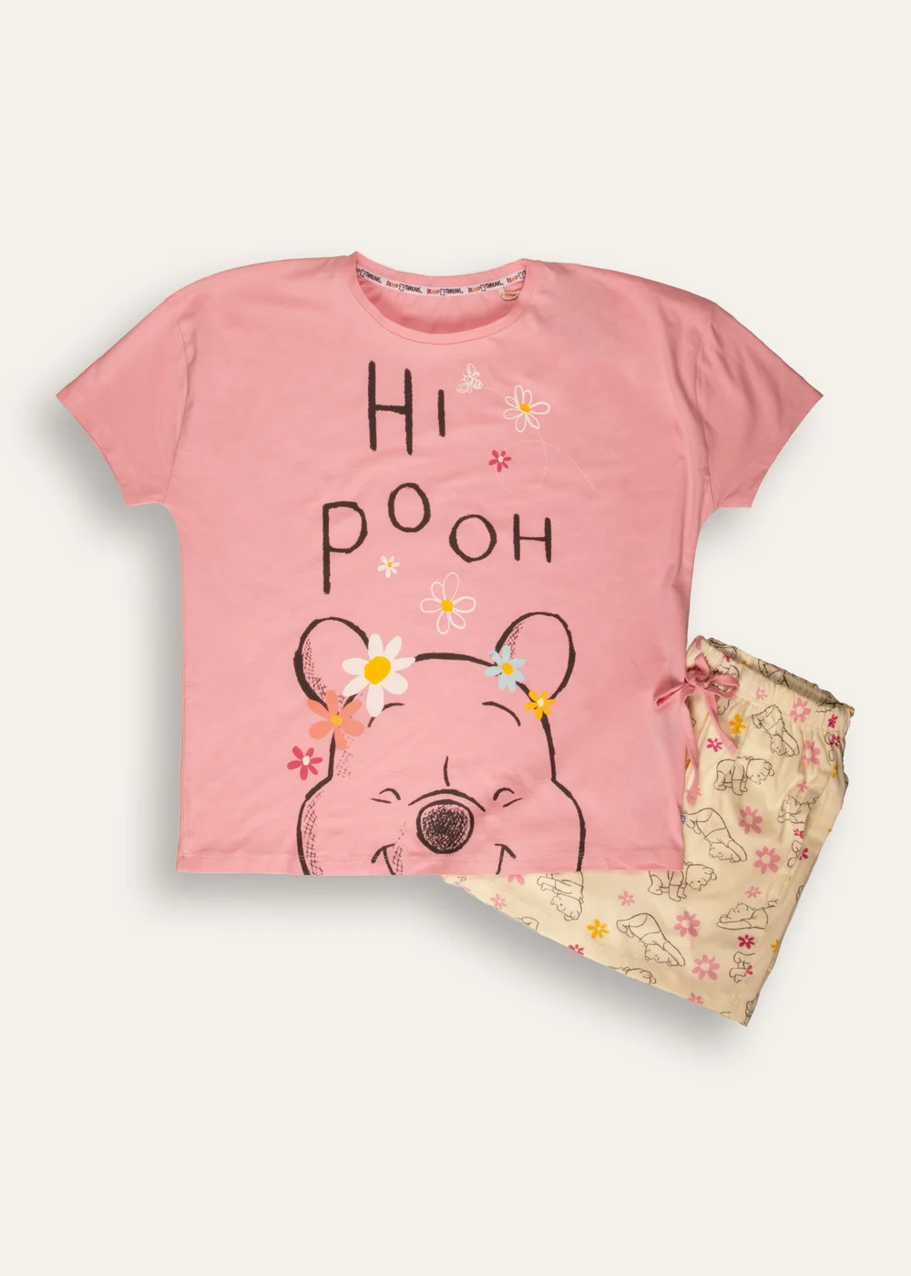 Winnie The Pooh Multi Short Pyjama Set - Extra small Image 1