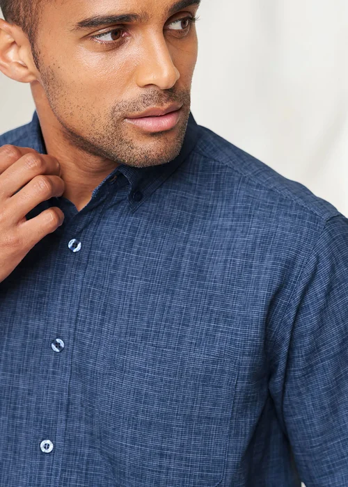 Cotton Traders Admiral Short Sleeve Easy-Iron Shirt - M Image 3