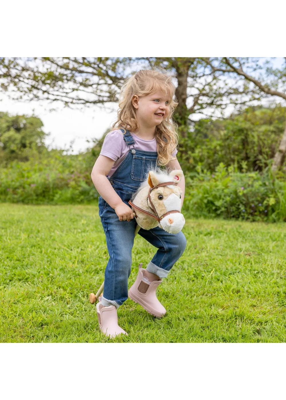 Toyrific Hobby Horse Brown - One Size Image 3