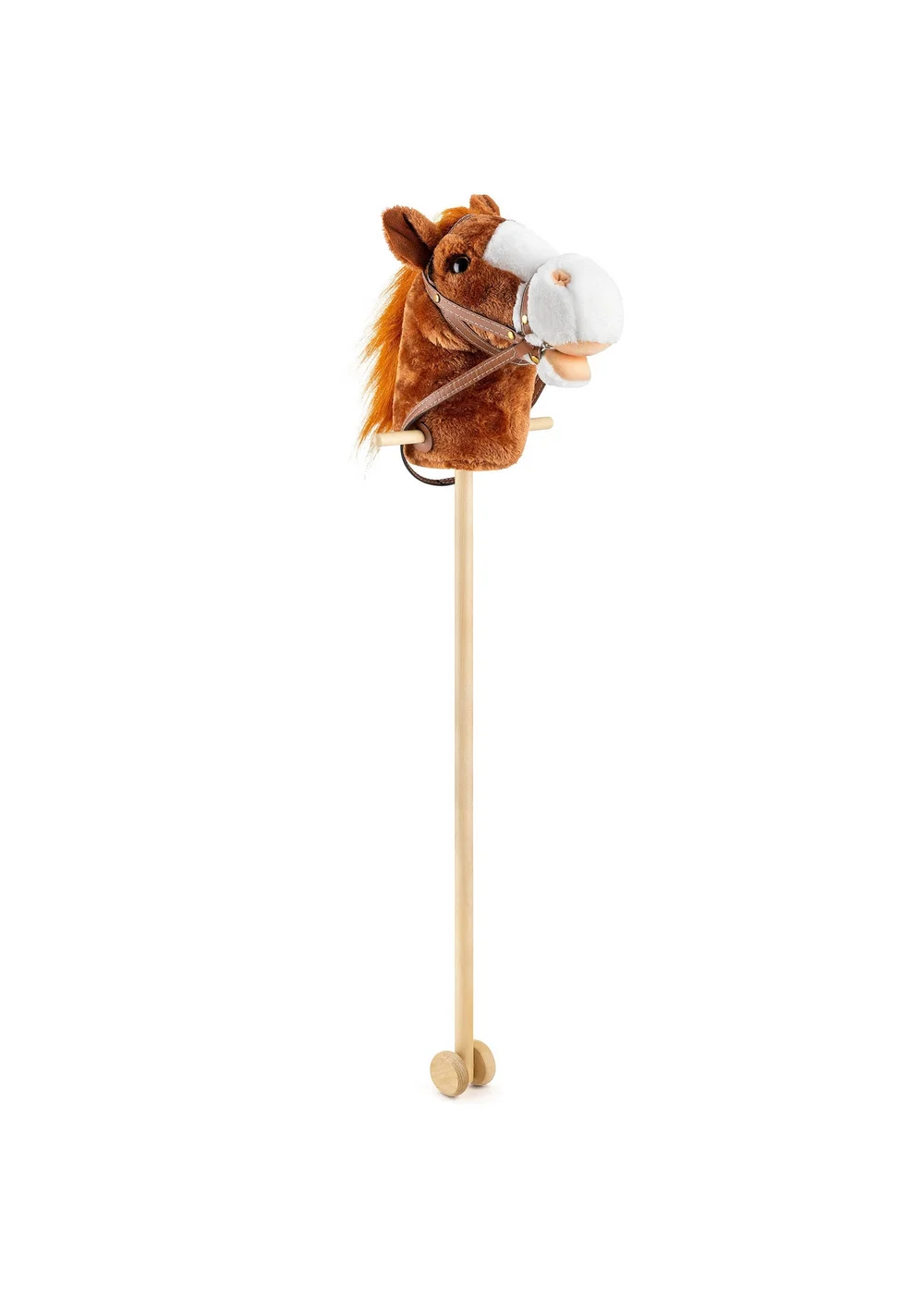 Toyrific Brown Hobby Horse - One Size Image 1