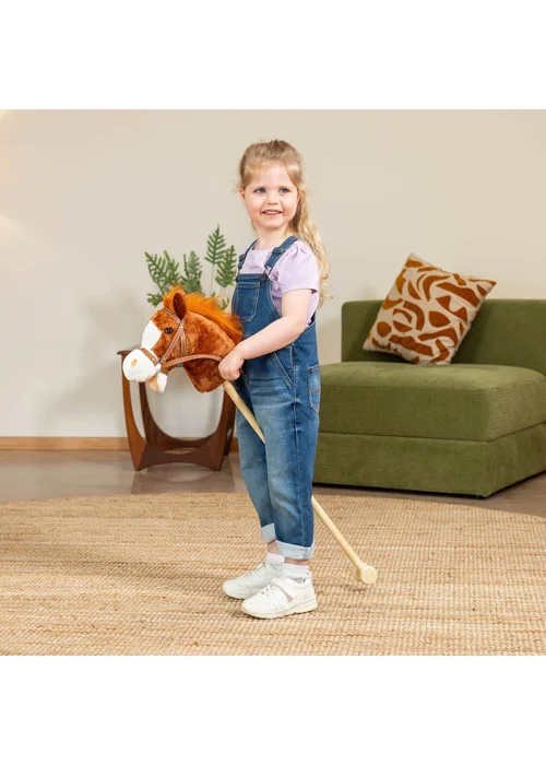 Toyrific Brown Hobby Horse - One Size Image 3