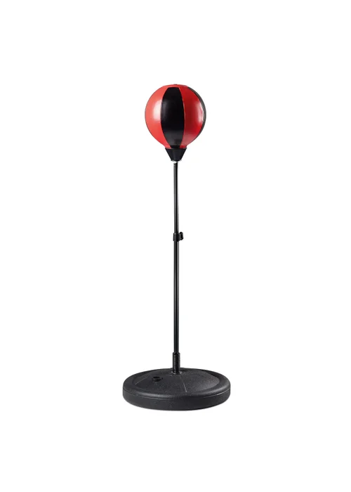 Toyrific Black/Red Medium Punch Ball With Gloves - One Size Image 3