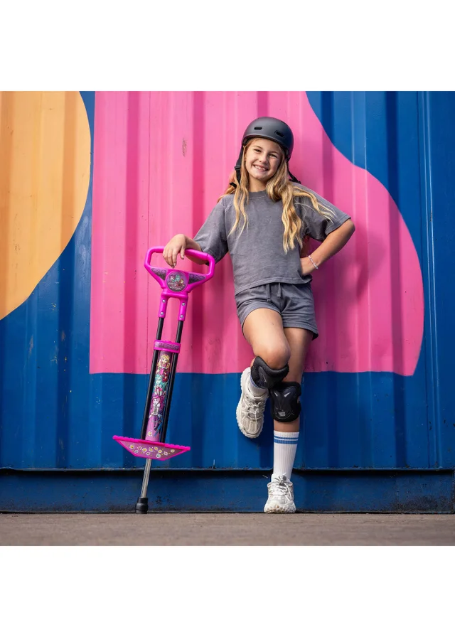 Toyrific Pink Daisy Crushaz Pogo Stick