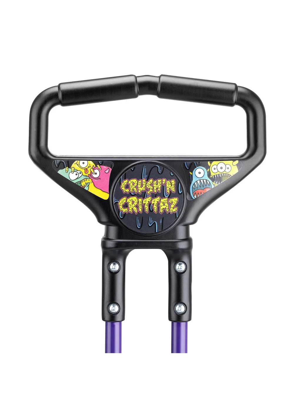 Toyrific Black Crush'N Crittaz Pogo Stick - One Size Image 5