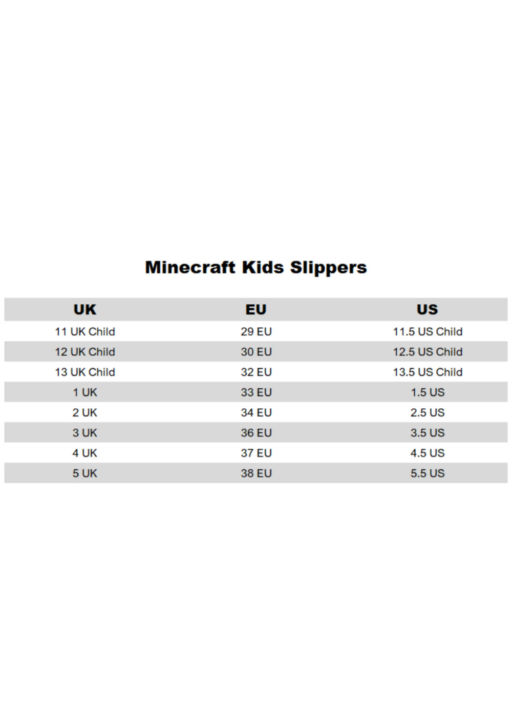 Vanilla Underground Minecraft Kids Multicoloured Grafitti Slip On Loafer Slippers (11 Younger - 5 Older) - 12 Infants Image 5