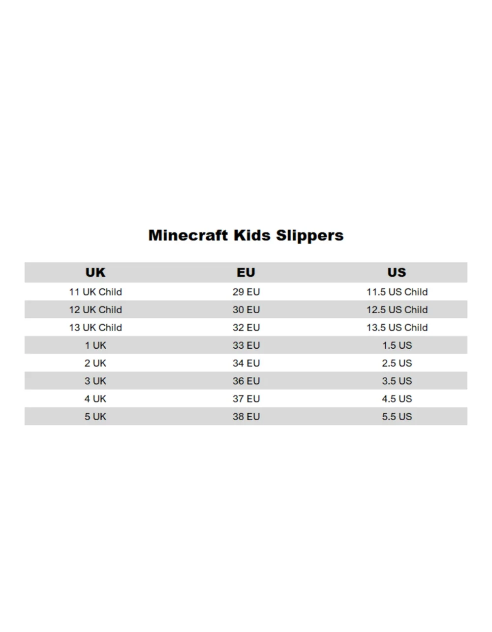 Vanilla Underground Minecraft Kids Multicoloured Grafitti Slip On Loafer Slippers (11 Younger - 5 Older) - 12 Infants Image 6