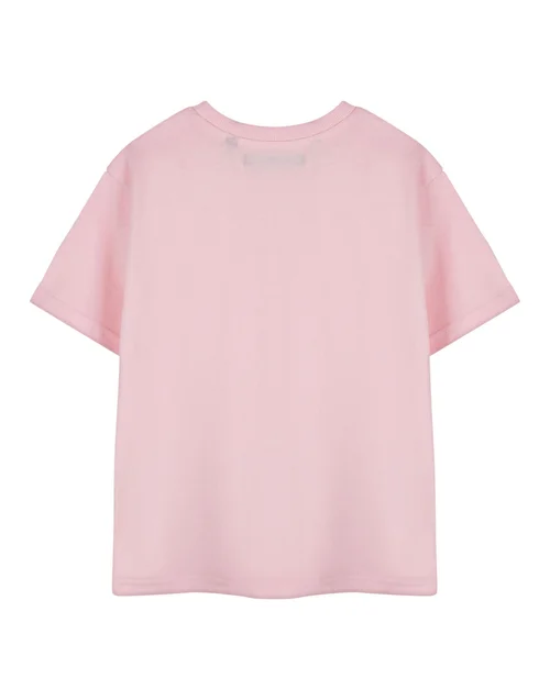 Vanilla Underground Minecraft Pixel Hearts Kids Pink T-Shirt (3-14 Years) - 9-10 Yrs Image 2