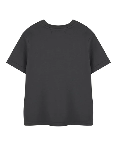 Vanilla Underground Minecraft Kids Grey Build Create Explore T-Shirt (3-14 Years) - 5-6 Yrs Image 2