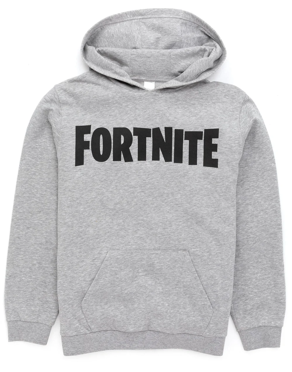 Fortnite Logo Kids Grey Hoodie (11-16 Yrs) - 11-12 Yrs Image 2