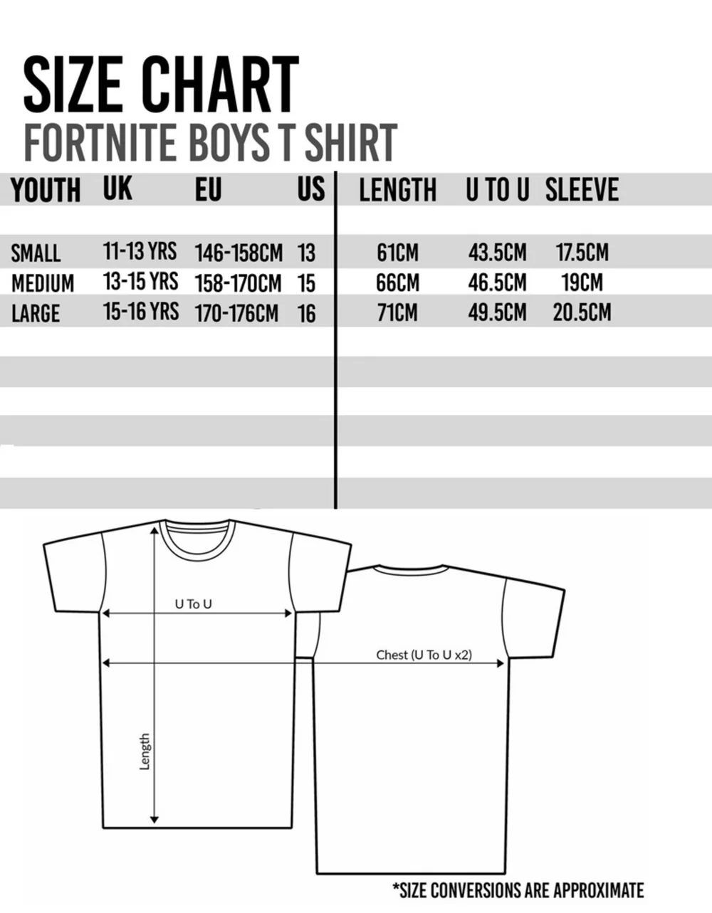 Fortnite Kids Colour Block Logo White T-Shirt (11-16 Yrs) - 11-12 Yrs Image 6