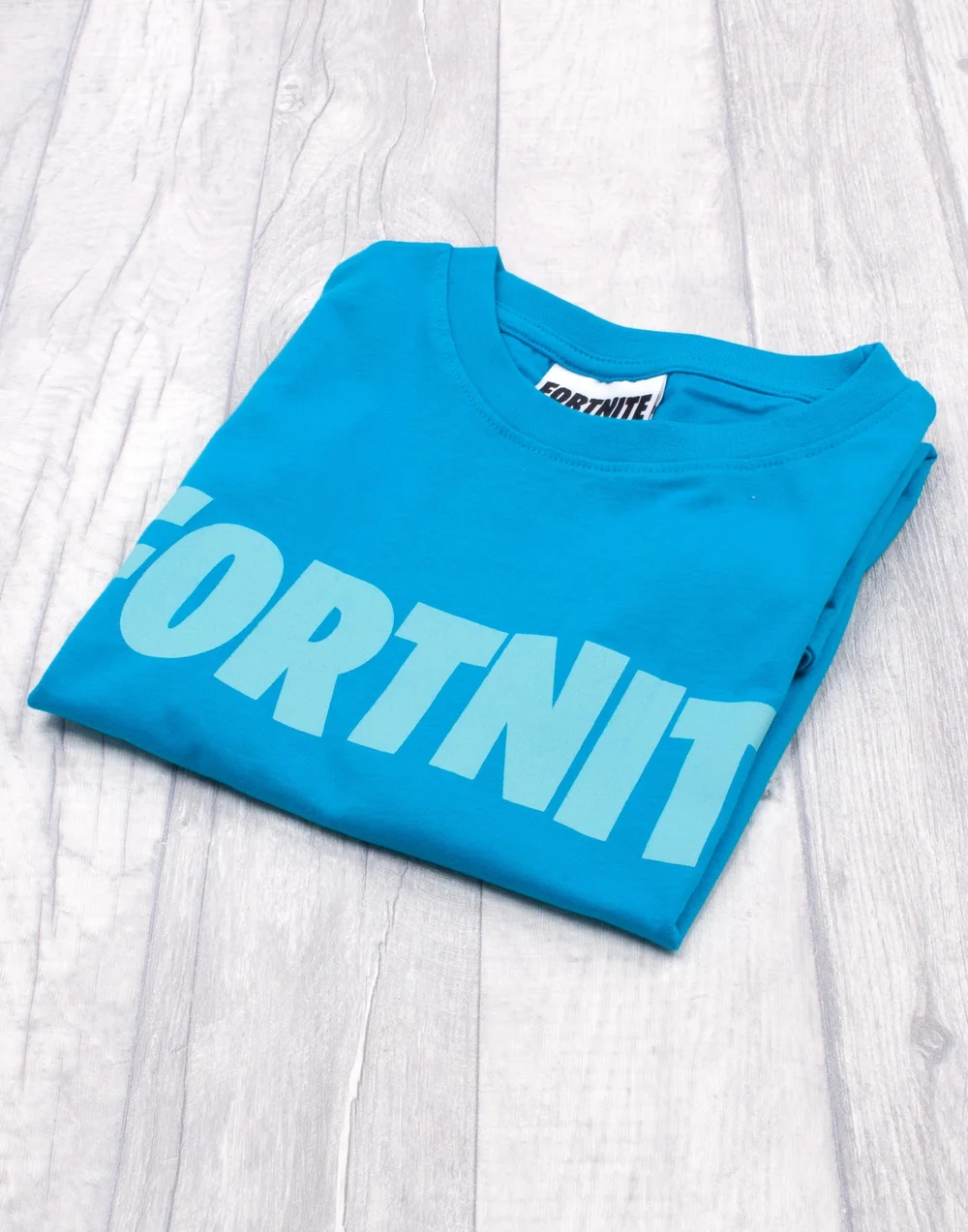 Vanilla Underground Fortnite Kids Logo Blue T-Shirt - Small Image 3