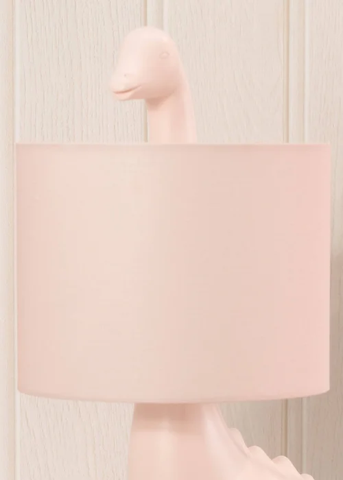 ValueLights Dinosaur Painted Pink Table Lamp with Golfball - One Size Image 4