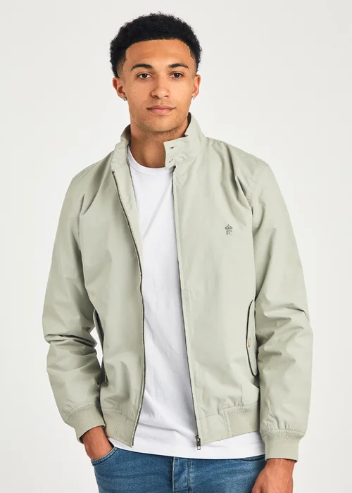 French Connection Stone Funnel Neck Harrington Jacket - S Image 5