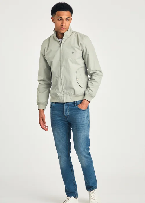 French Connection Stone Funnel Neck Harrington Jacket - S Image 3