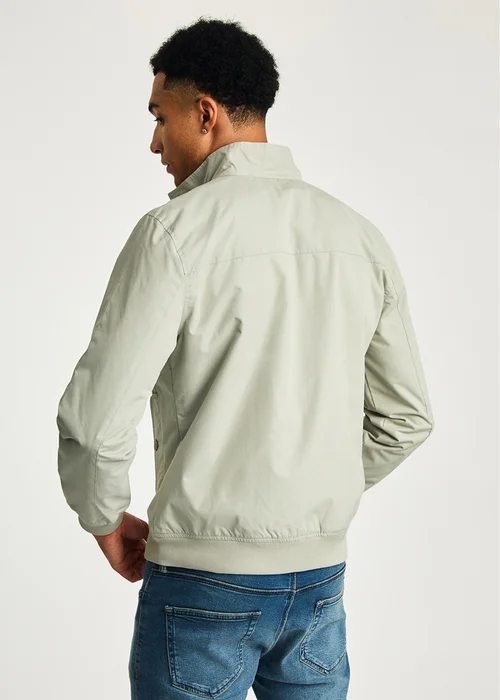French Connection Stone Funnel Neck Harrington Jacket - S Image 2