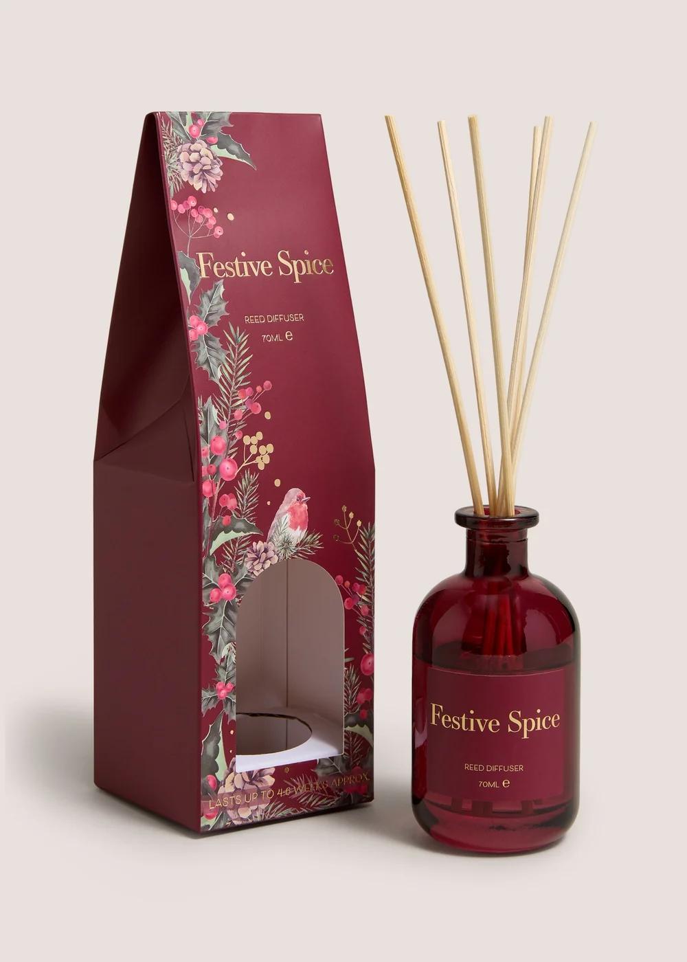 Red Festive Spice Diffuser Image 1