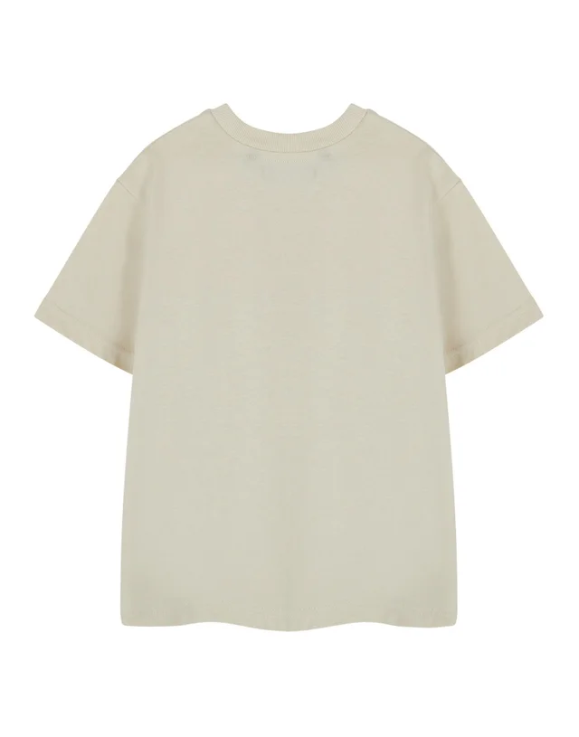 Disney Beige Cars Racing Sports Network Kids T-Shirt (3-14 Years)