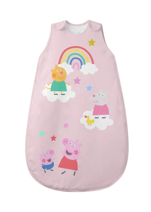 Peppa Pig Pink Lullabies Sleeping Bag Sack 6-18 Months - One Size Image 1