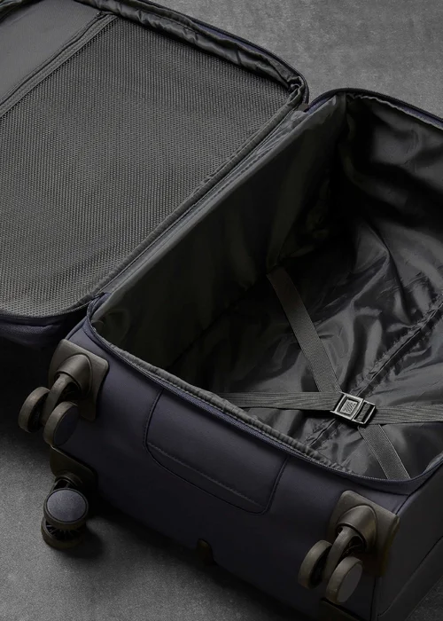 Rock Harper Suitcase Navy - Cabin Image 5