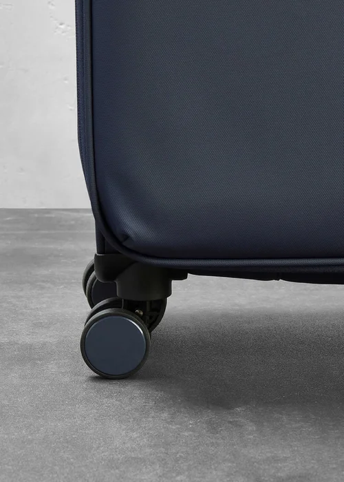 Rock Harper Suitcase Navy - Cabin Image 3