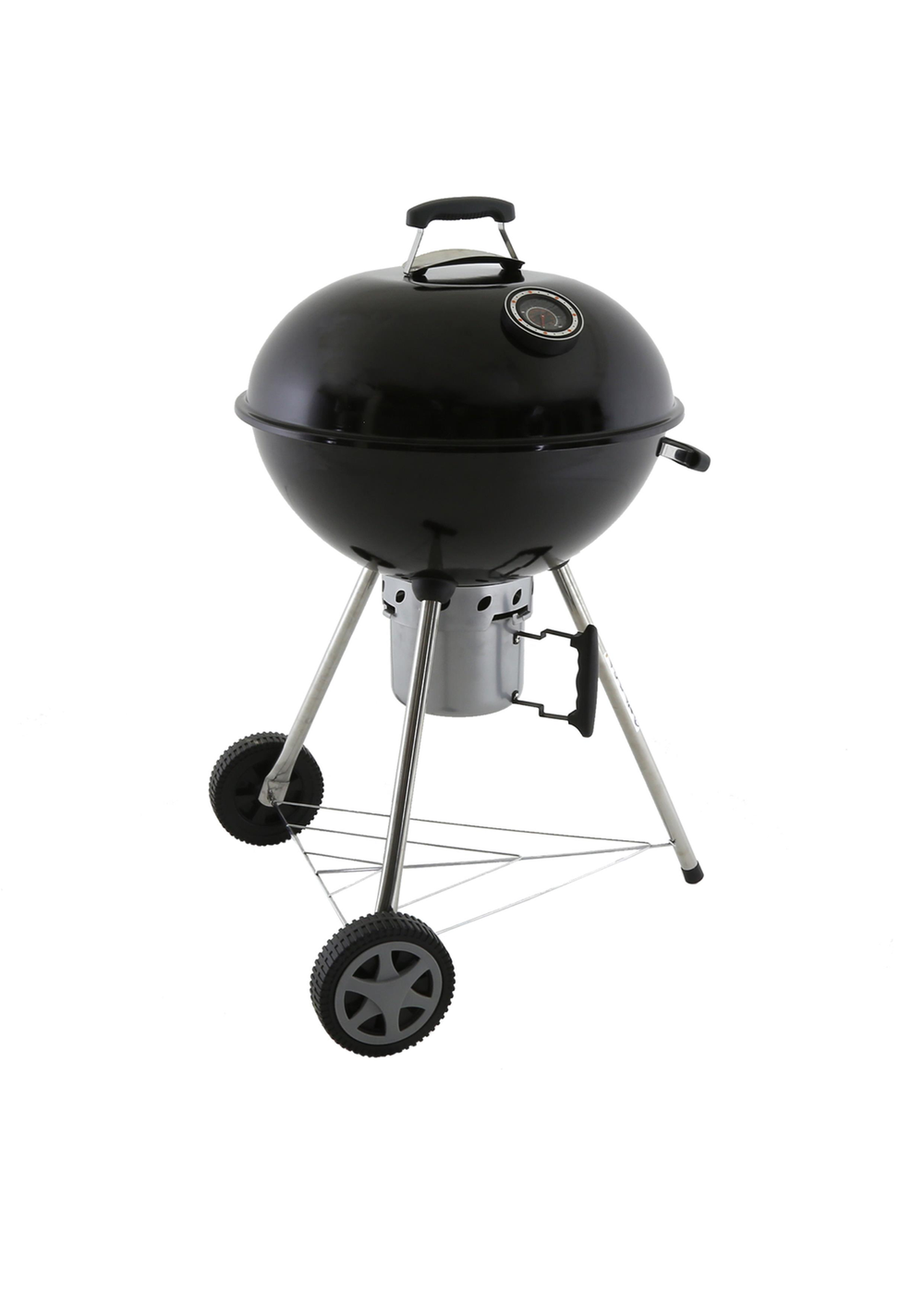 Charles Bentley Premium Charcoal Kettle BBQ Enamel Coated Steel Black - One Size Image 1