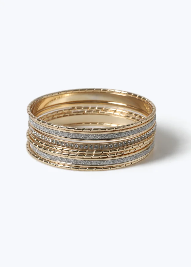 Multipack Gold Bangles
