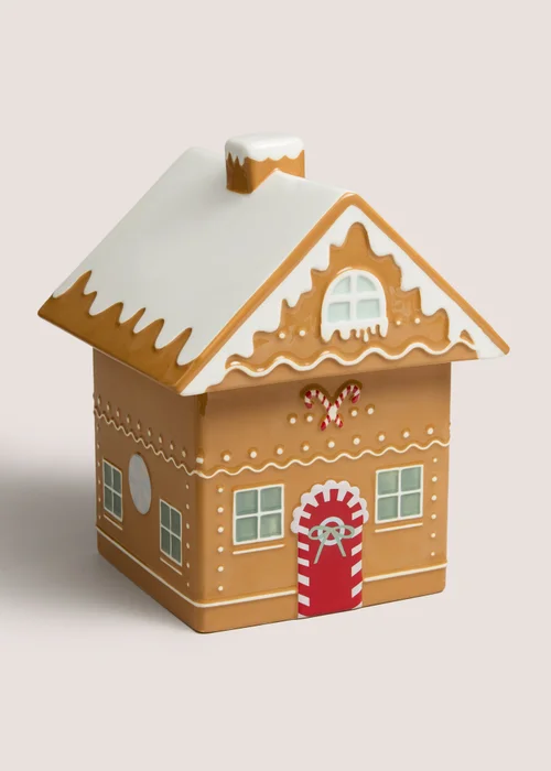 Gingerbread House Cookie Jar Image 1