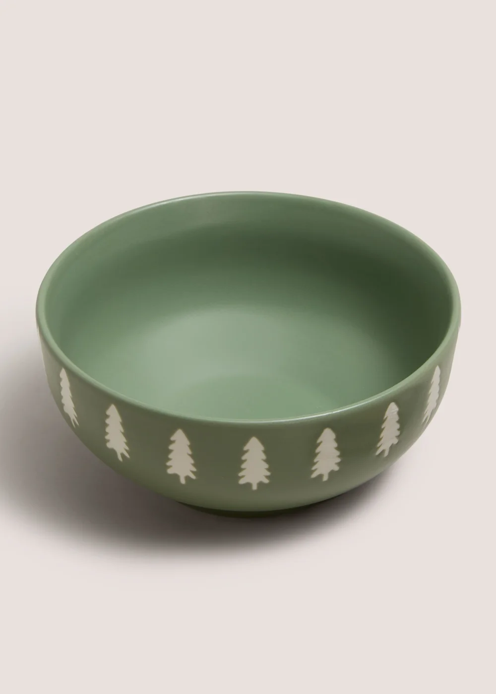 Green Christmas Tree Bowl Image 1
