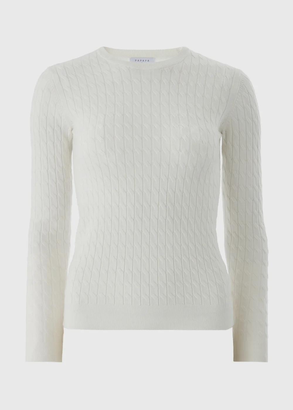 Cream Baby Cable Jumper - 24 Image 4